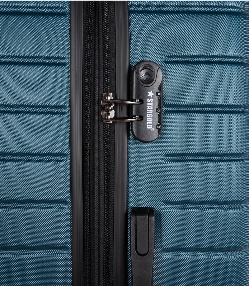 ستارجولد مجموعة حقائب سفر مكونة من 3 قطع من حقائب أمتعة السفر ذات الجانب الصلب من مادة ABS - Image 4